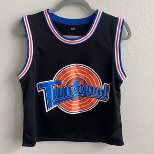 Space Jam Bill Murray TuneSquad Crop Jersey Top